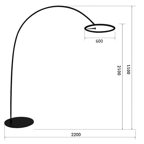 lampadaire design créatif pour intérieur moderne élégant - vue 14 sur 13