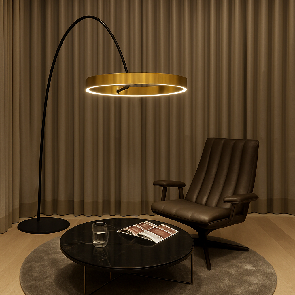 lampadaire design créatif pour intérieur moderne élégant - vue 4 sur 13
