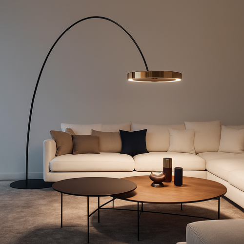 lampadaire design créatif pour intérieur moderne élégant - vue 7 sur 13