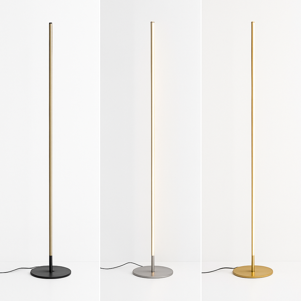 Lampadaire design minimaliste LED Lucien - vue 5 sur 9