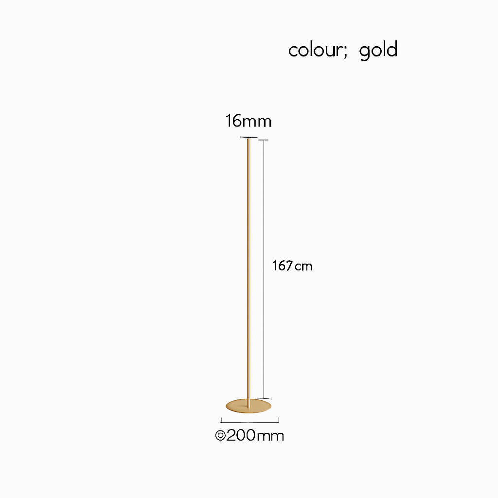 Lampadaire design minimaliste LED Lucien