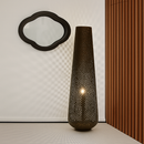 lampadaire japonais zen en bambou pour décoration intérieure