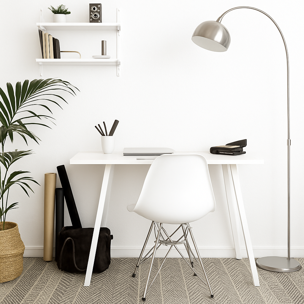 lampadaire led créatif en acier inoxydable lampara pie - vue 5 sur 10