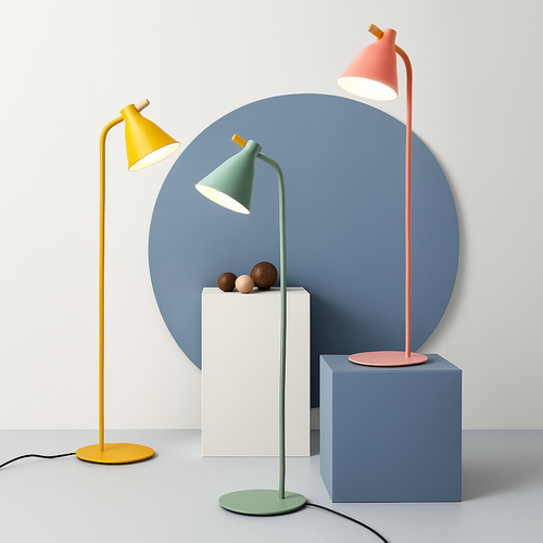 lampadaire led créatif moderne pour décoration intérieure originale - vue 2 sur 12