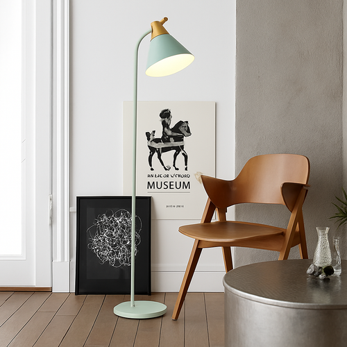 lampadaire led créatif moderne pour décoration intérieure originale - vue 3 sur 12