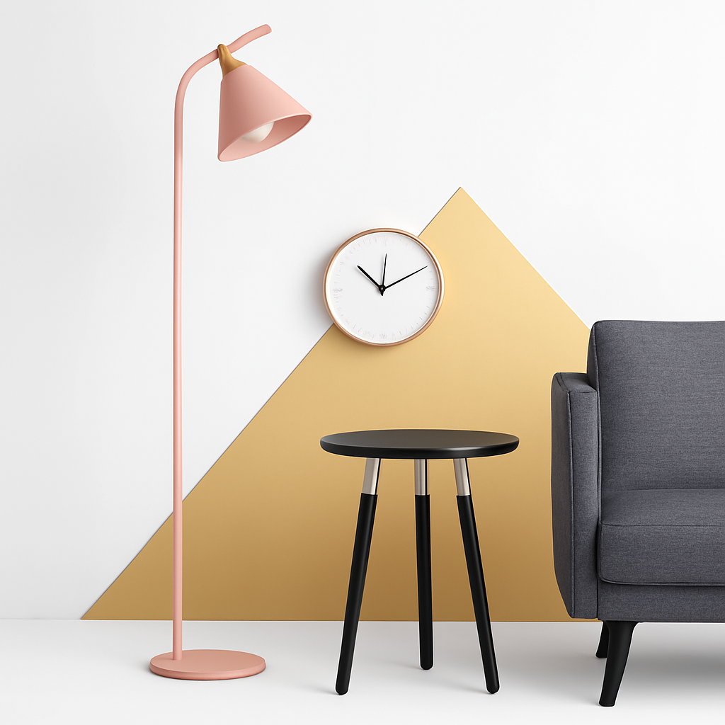 lampadaire led créatif moderne pour décoration intérieure originale - vue 4 sur 12