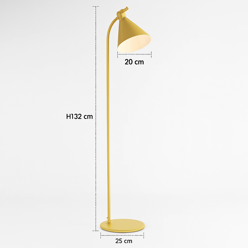 lampadaire led créatif moderne pour décoration intérieure originale - vue 10 sur 12