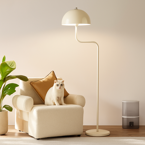 lampadaire à led décoratif pour intérieur et ambiance lumineuse - vue 2 sur 6