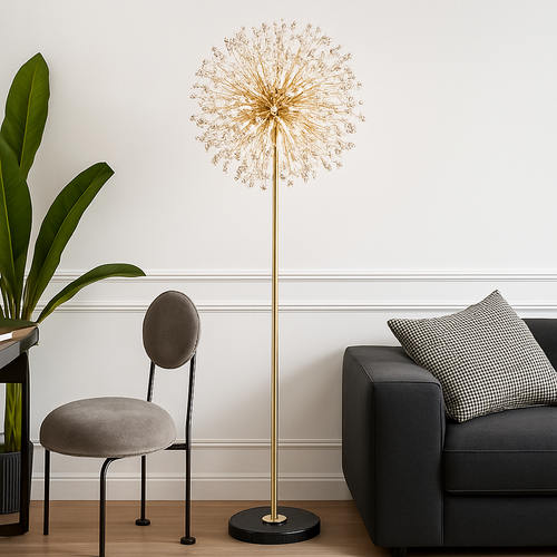 lampadaire led de luxe moderne winfordo - vue 3 sur 9