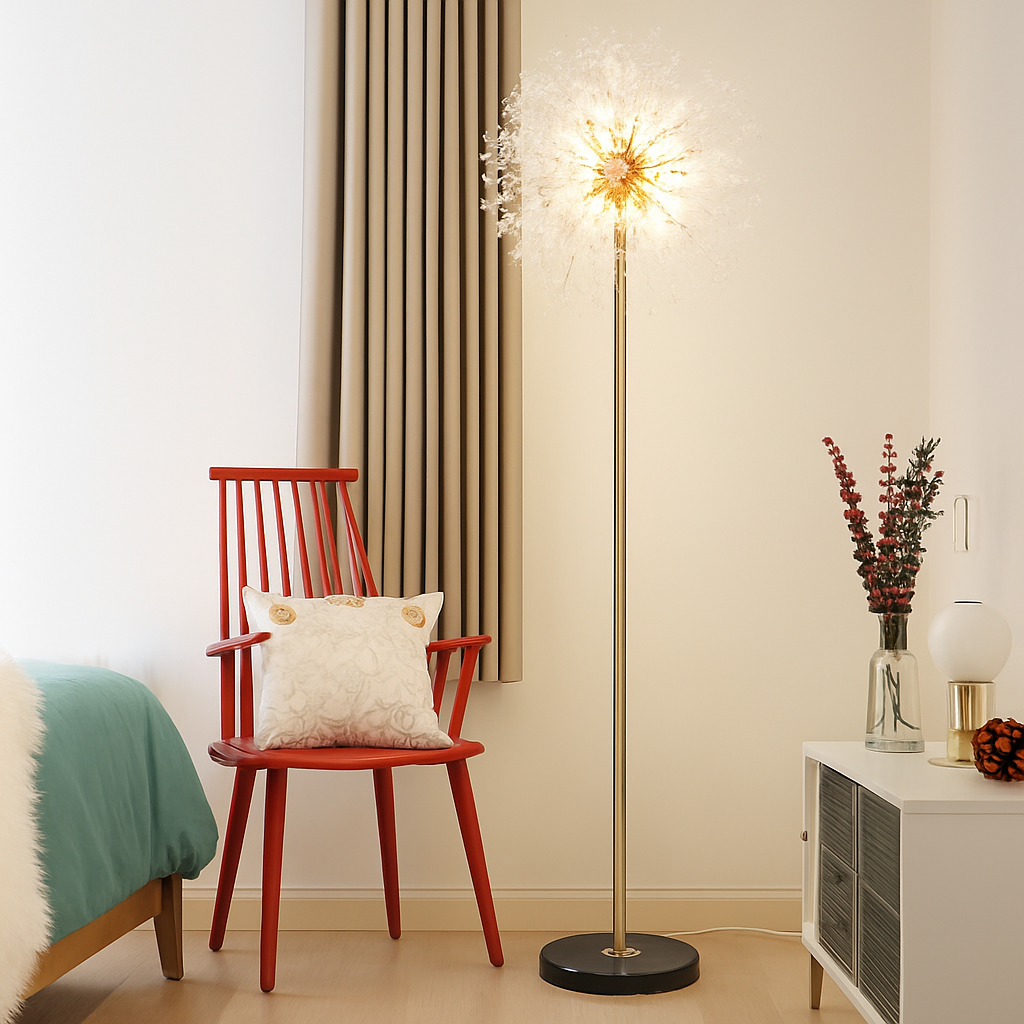 lampadaire led de luxe moderne winfordo - vue 3 sur 9