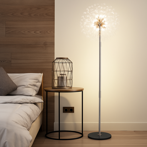 lampadaire led de luxe moderne winfordo - vue 5 sur 9