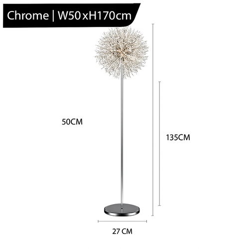 lampadaire led de luxe moderne winfordo - vue 9 sur 9