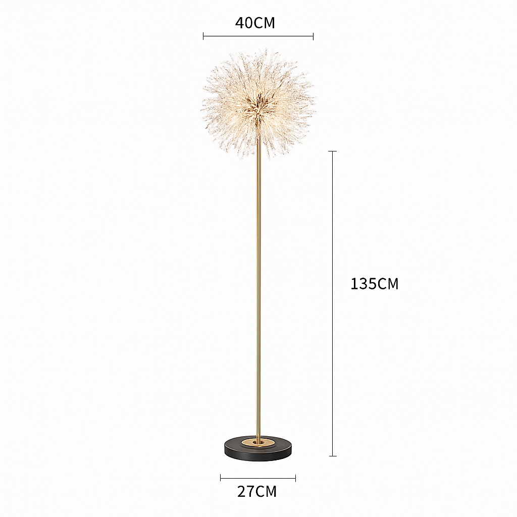 lampadaire led de luxe moderne winfordo - vue 9 sur 9
