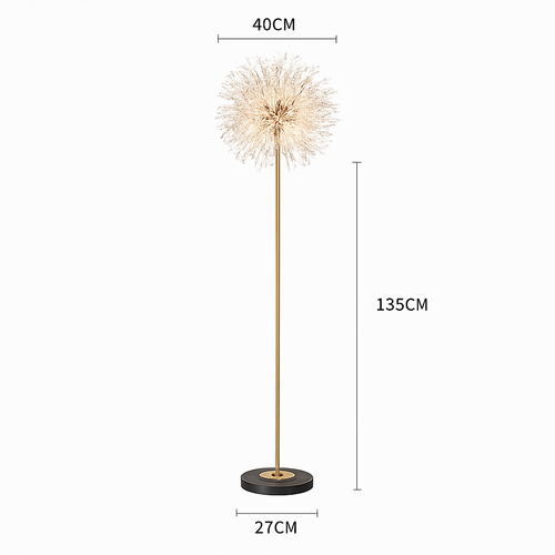 lampadaire led de luxe moderne winfordo - vue 10 sur 9