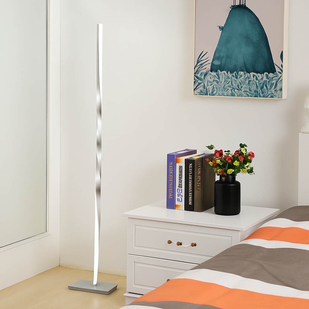 lampadaire led moderne à intensité variable pour intérieur - vue 3 sur 7