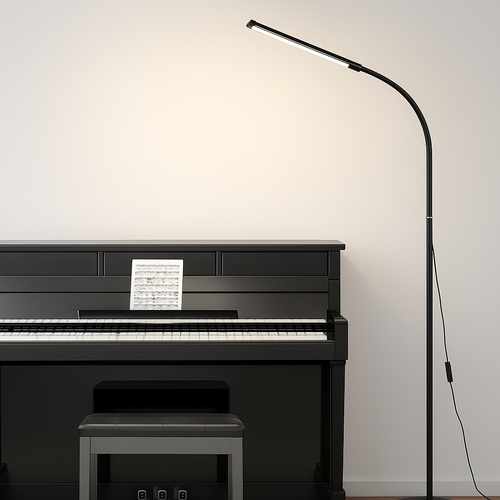 lampadaire led moderne pour lecture et étude - vue 2 sur 7