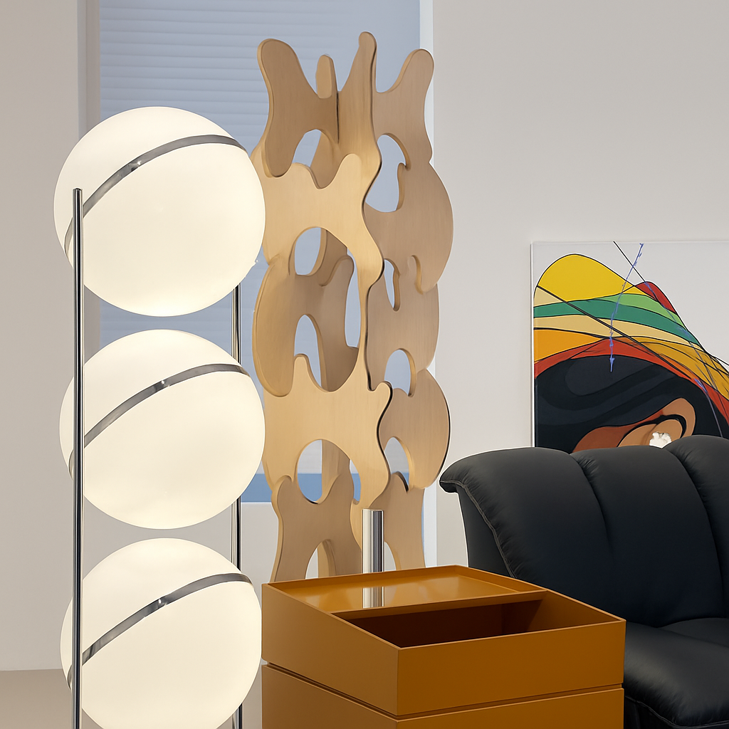 lampadaire nordique haut de gamme pour décoration intérieure moderne - vue 4 sur 13