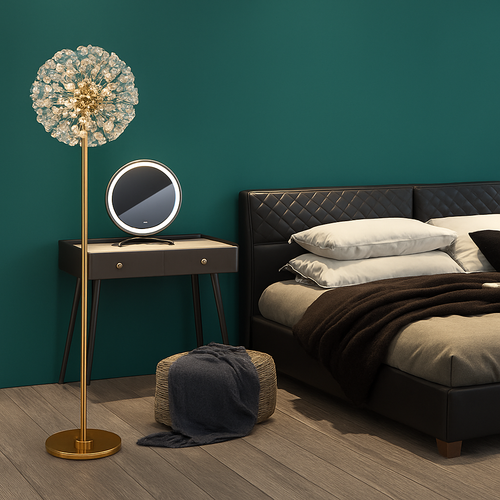 lampadaire pissenlit led pour décoration intérieure moderne - vue 5 sur 7