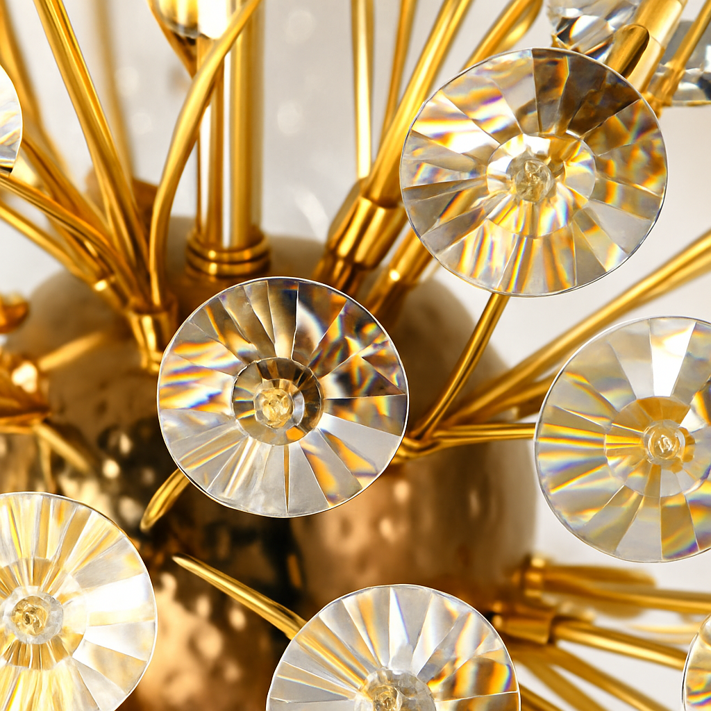 lampadaire pissenlit led pour décoration intérieure moderne - vue 6 sur 7