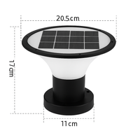 lampadaire solaire étanche pour jardin et extérieur