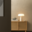 lampe de bureau design en marbre style champignon moderne