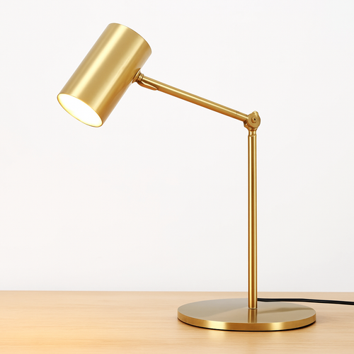 lampe de bureau dorée moderne protection des yeux créative - vue 7 sur 8