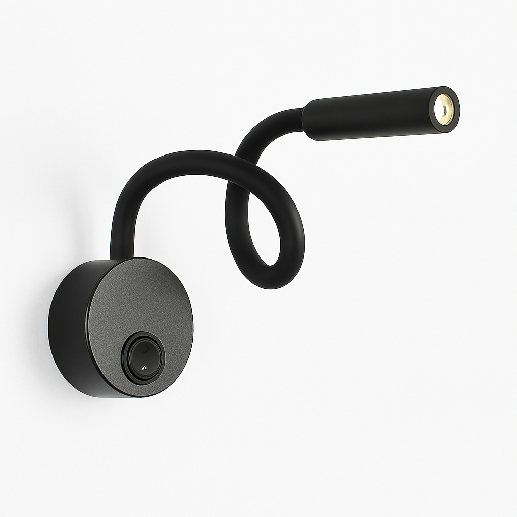 lampe de chevet moderne pour lecture et travail nocturne - vue 8 sur 10