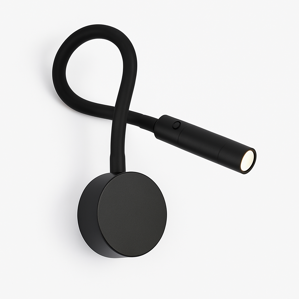 lampe de chevet moderne pour lecture et travail nocturne - vue 9 sur 10