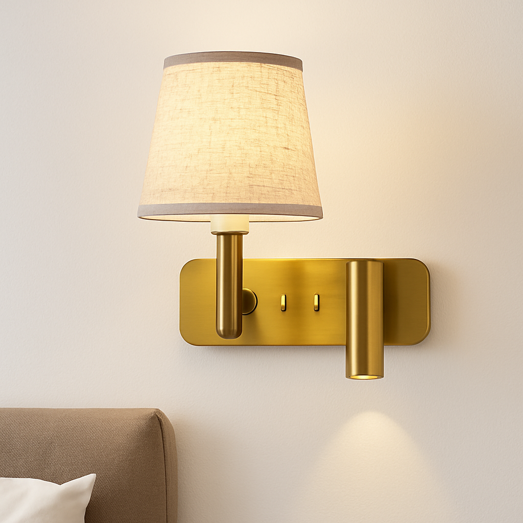 lampe de chevet moderne protection des yeux led luxe - vue 2 sur 9