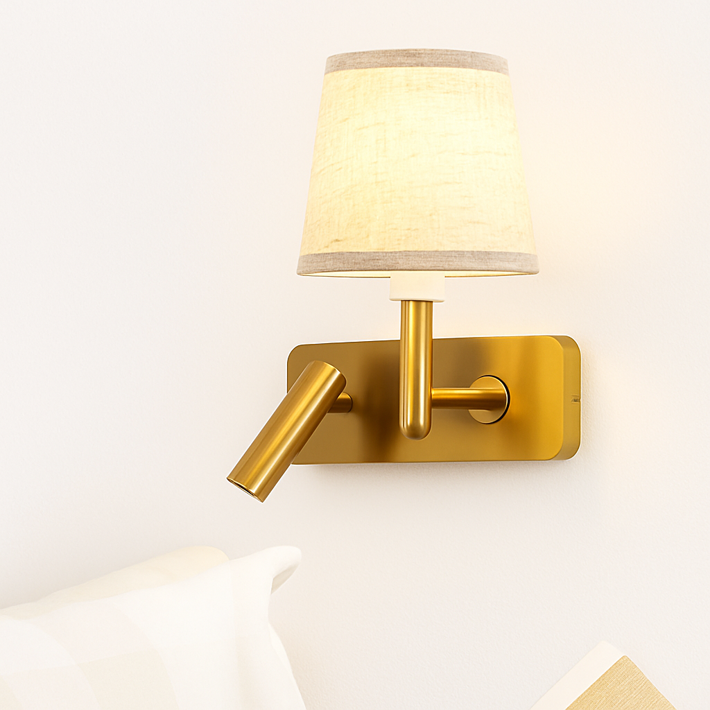 lampe de chevet moderne protection des yeux led luxe - vue 1 sur 9