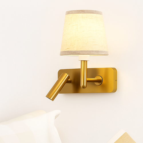 lampe de chevet moderne protection des yeux led luxe - vue 2 sur 9