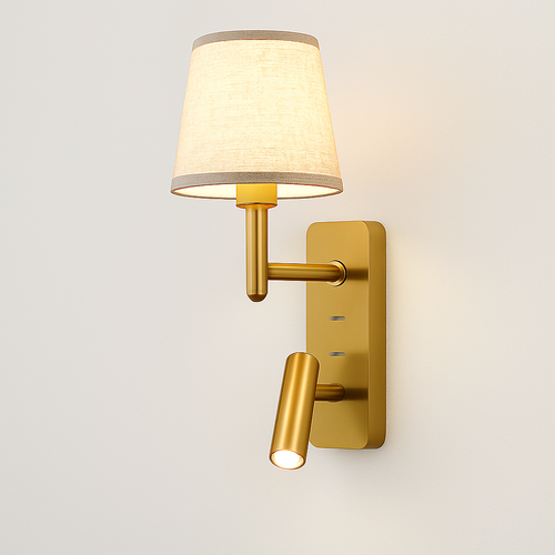 lampe de chevet moderne protection des yeux led luxe - vue 4 sur 9