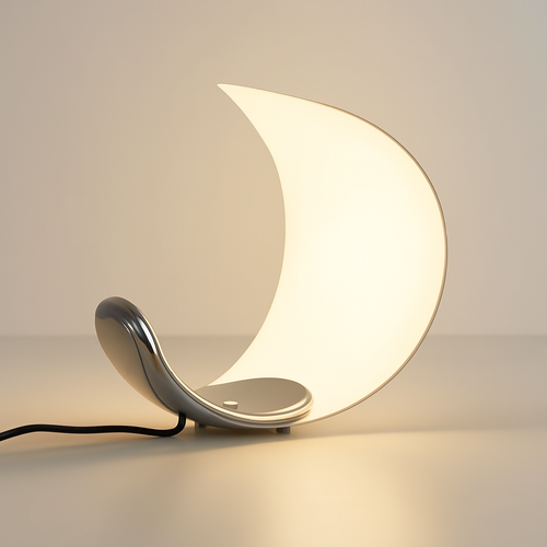 lampe de chevet nordique à boucles luminaire décoratif led - vue 3 sur 7