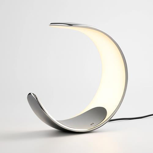 lampe de chevet nordique à boucles luminaire décoratif led - vue 2 sur 7