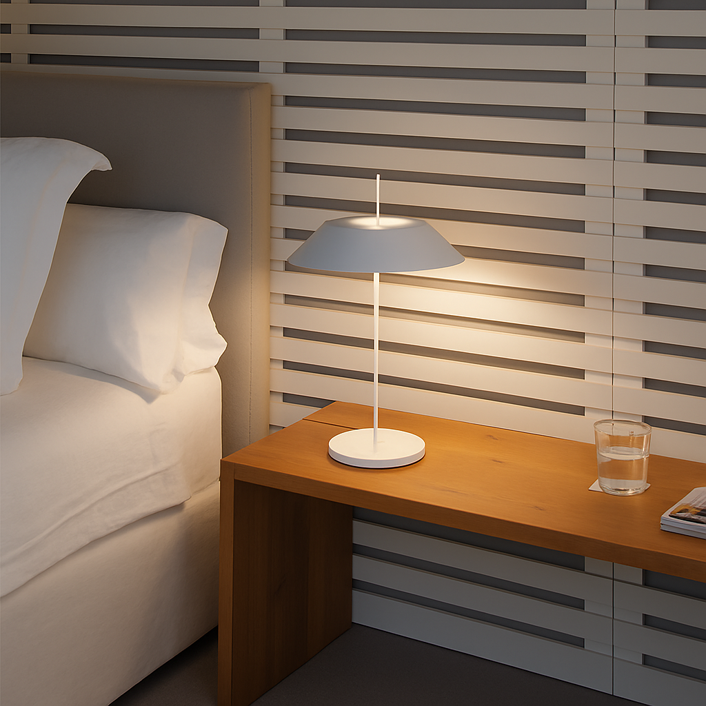 lampe de chevet nordique créative en métal luxe 2024 - vue 3 sur 12