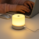 lampe de chevet tactile usb à intensité variable pour lecture et veilleuse