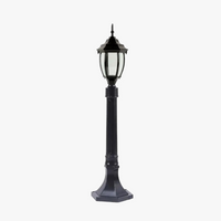 lampe de jardin rétro européenne étanche pour extérieur