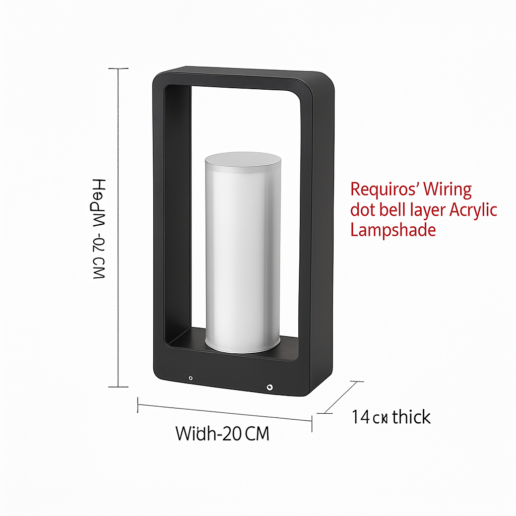 lampe de jardin solaire moderne pour éclairage extérieur décoratif - vue 14 sur 21