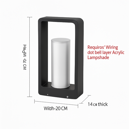 lampe de jardin solaire moderne pour éclairage extérieur décoratif - vue 15 sur 21