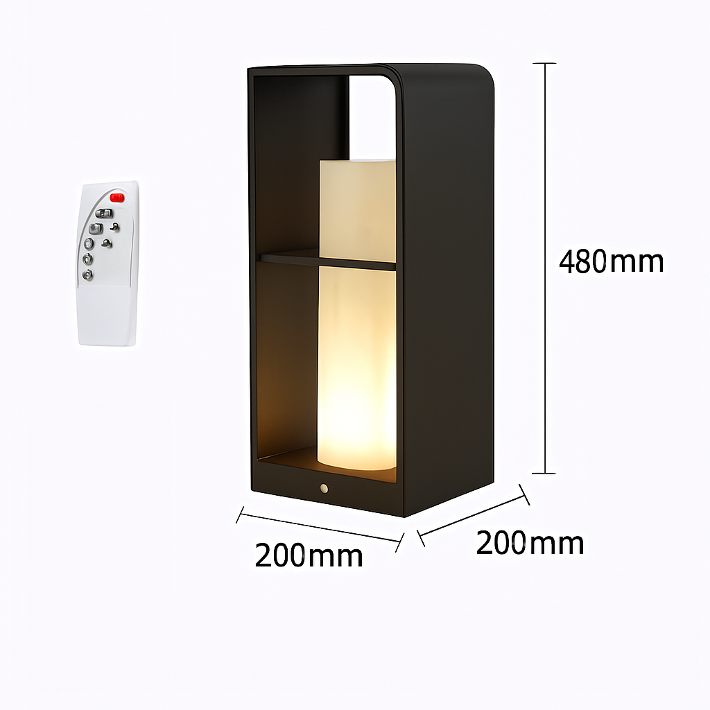 lampe de jardin solaire moderne pour éclairage extérieur décoratif - vue 17 sur 21