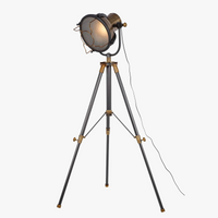 lampe de sol rétro industrielle pour café bureau et bar
