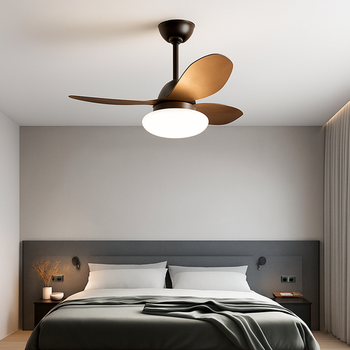 lampe de ventilateur nordique silencieuse et moderne pour restaurant - vue 3 sur 14
