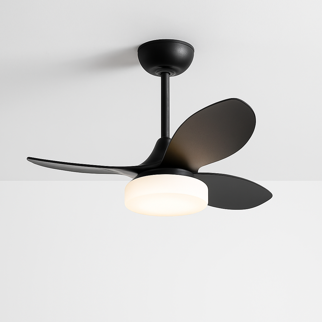 lampe de ventilateur nordique silencieuse et moderne pour restaurant