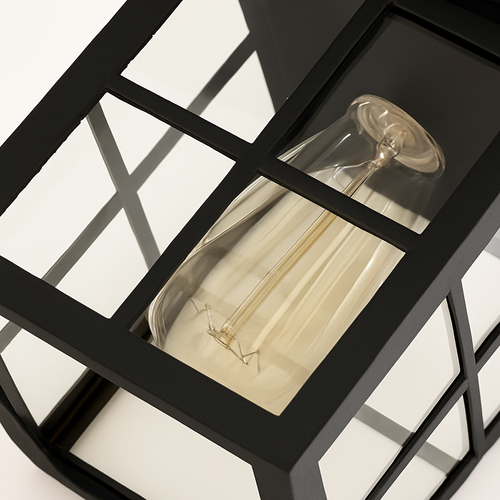 lampe extérieure suspendue étanche pour jardin et cour - vue 5 sur 6