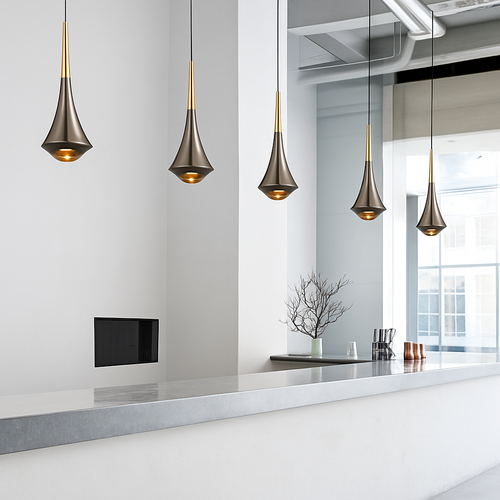 Lampe LED anti-éblouissante en aluminium - vue 7 sur 6