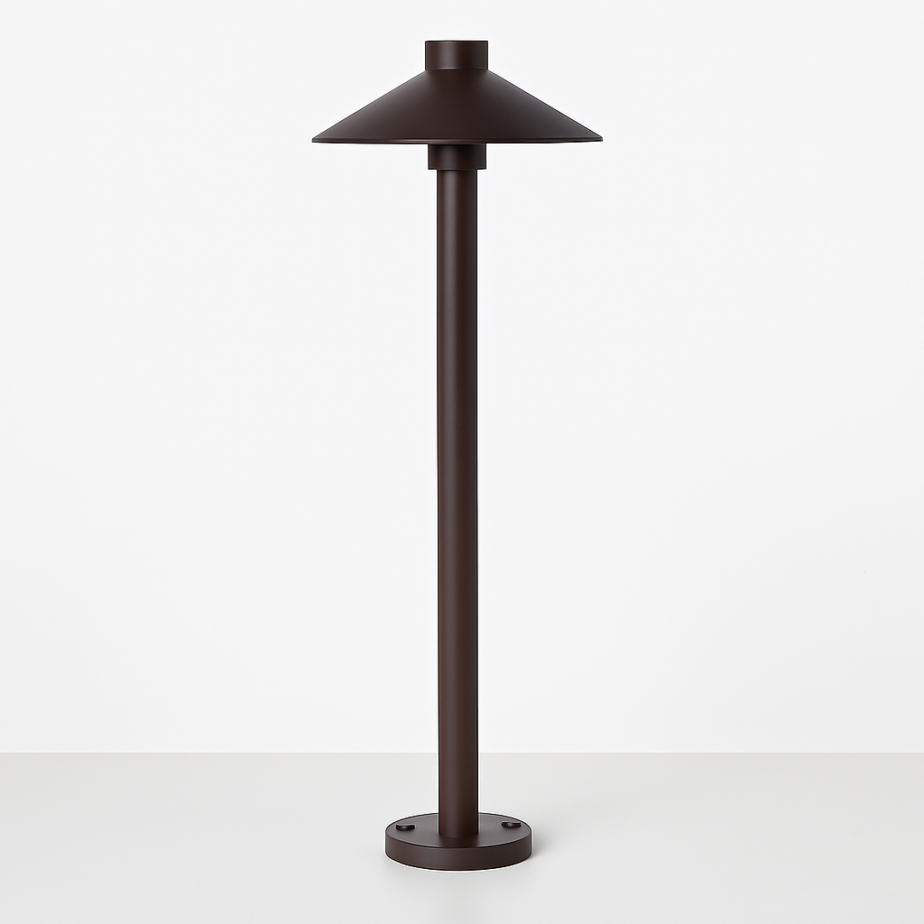lampe led extérieure moderne en aluminium pour jardin et parc - vue 5 sur 8