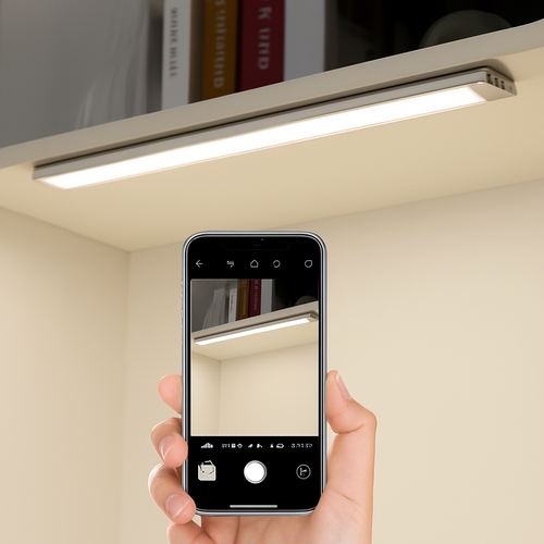 lampe led rechargeable sans fil avec capteur de mouvement - vue 3 sur 14