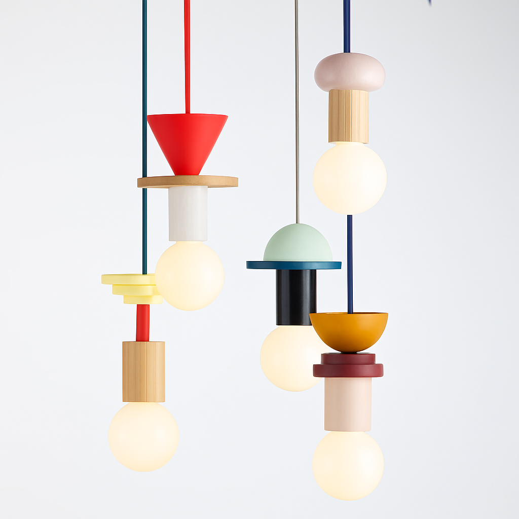 Lampe nordique bois suspension LED lumières cuisine décor à la maison lampe à main Restaurant plafond lustre Luminaire chambre Luminaire - vue 5 sur 21