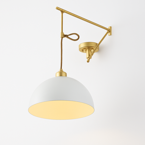 lampe pendante nordique avec conception pliante et culbuteur - vue 5 sur 9