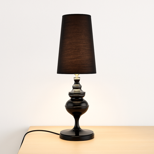 Lampe à poser design chromée moderne Living - vue 5 sur 10